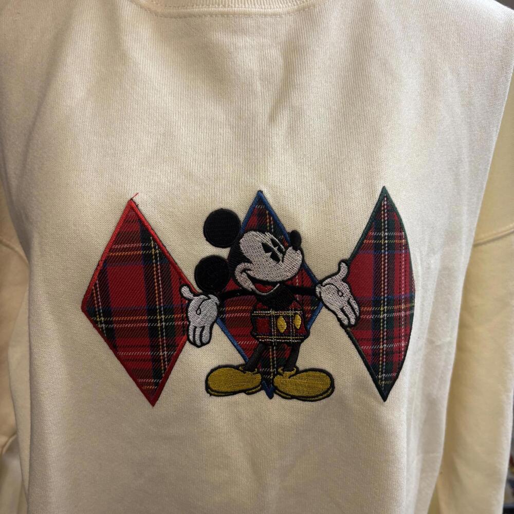 Vtg 90s Mickey & Co. crew neck sweat shirt - Picture 5 of 5